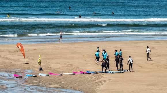 Getting Ready to Surf