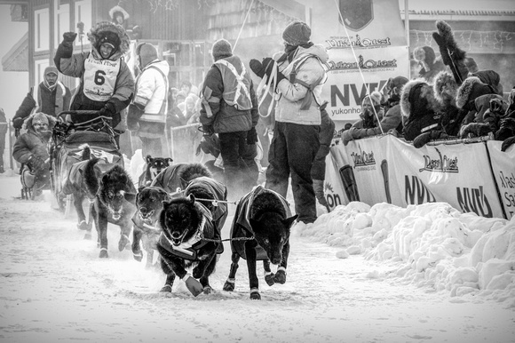 The Exciting Start - Yukon Quest 2019